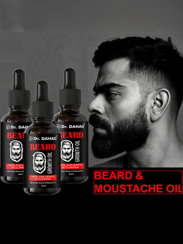 Dr. DAHAO "Grow Your Confidence: Our Beard Growth Oil Solution"  Hair Oil(90 ml)