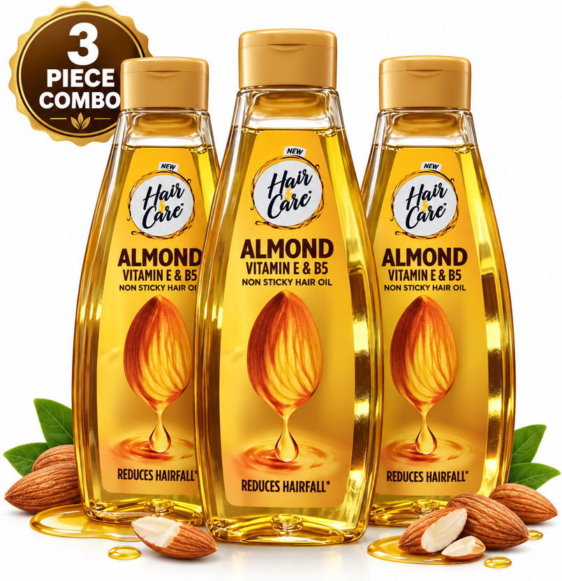 HAIR HAIR & CARE Almond Vitamin E & B5  Hair Oil(600 g) - Flipkart Deal