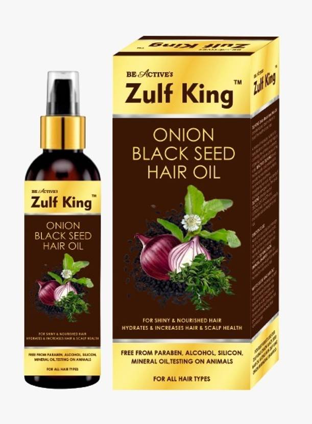 zulf king ONION BLACK SEED HAIR OIL Hair Oil Price in India, Buy zulf
