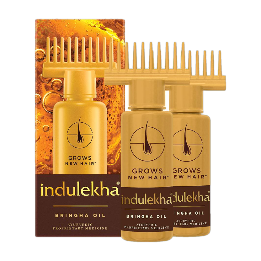 indulekha Bringha Ayurvedic Growth Pack of 2 Hair Oil(200 ml)