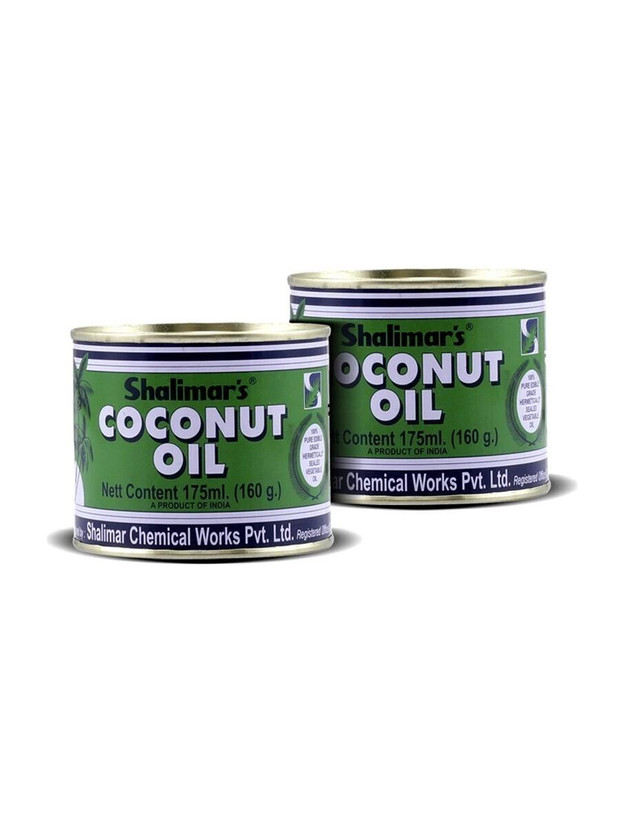 shalimar's Coconut oil 175ml*2 Hair Oil(350 ml)