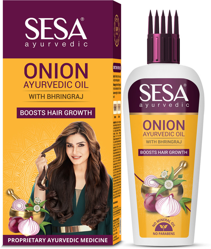 SESA Ayurvedic Onion Hair Oil for Hair Growth and Prevents Hairfall Hair Oil(100 ml)