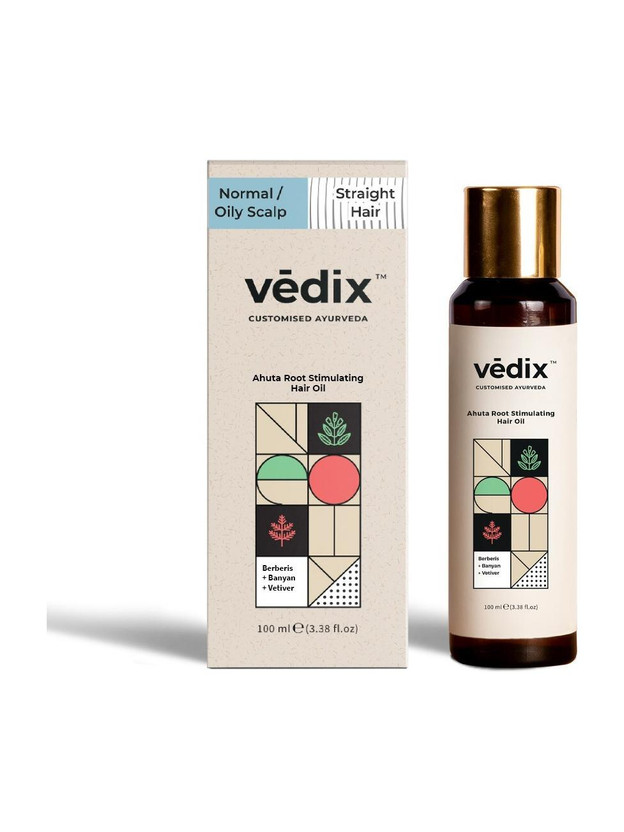 Vedix Customized Ayurvedic Ahuta Root Stimulating Hair Oil for Normal & Oily Scalp - Straight Hair Hair Oil(100 ml)