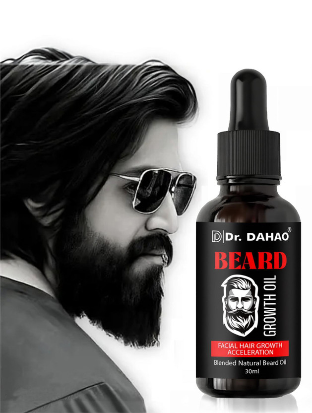 Dr. DAHAO Beard Oil For Beard Hair Growth and for Men  Hair Oil(30 ml)