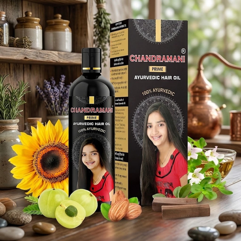 Chandramani Ayurvedik Hair oil Hair Oil(200 ml)