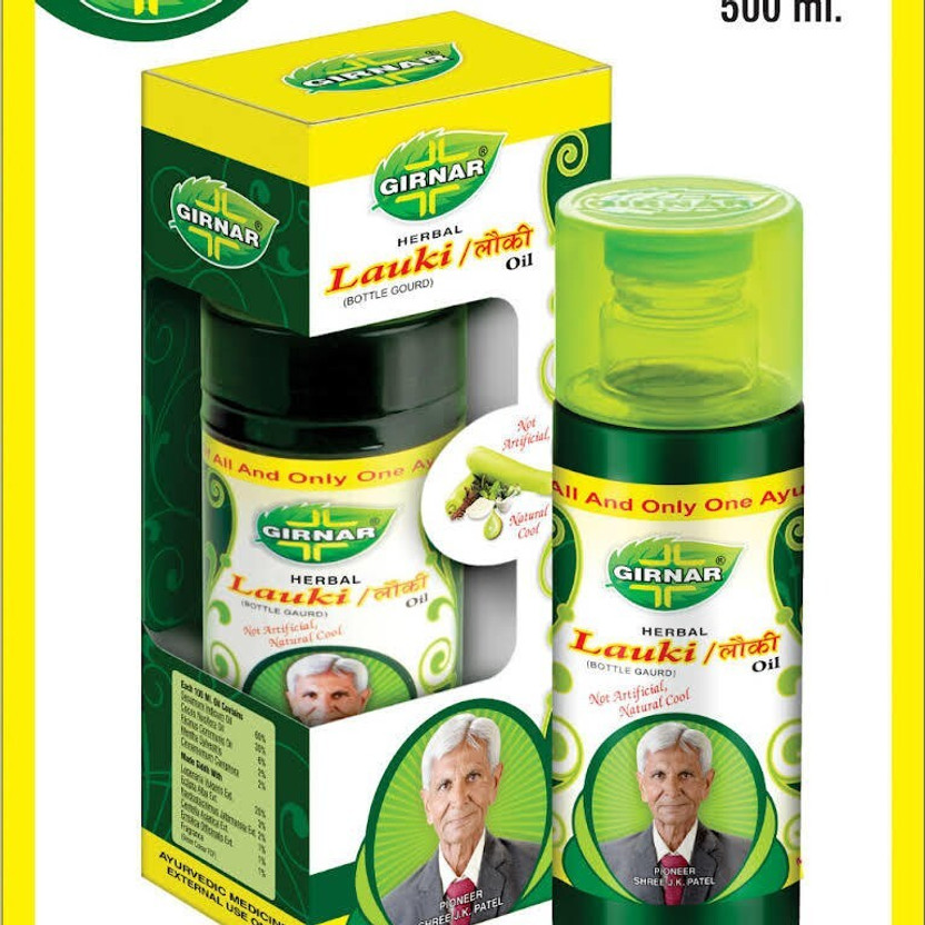 Girnar Lauki Hair oil for hair growth For Long And Strong Hair 500ml Hair Oil (500 ml) Hair Oil(500 g)