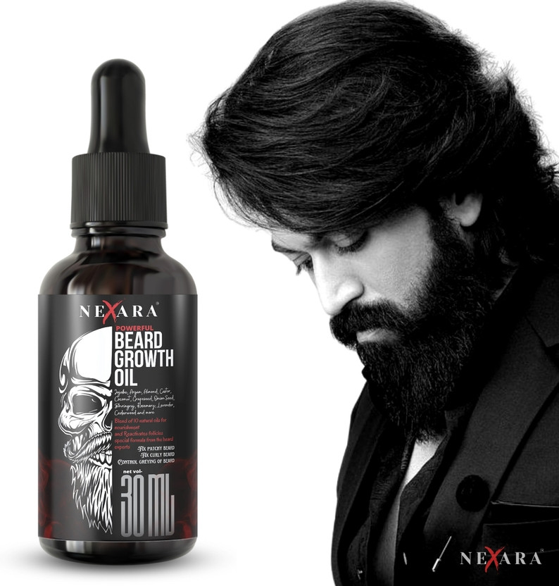 Nexara "Grow Your Confidence: Our Beard Growth Oil Solution" Hair Oil(30 ml)