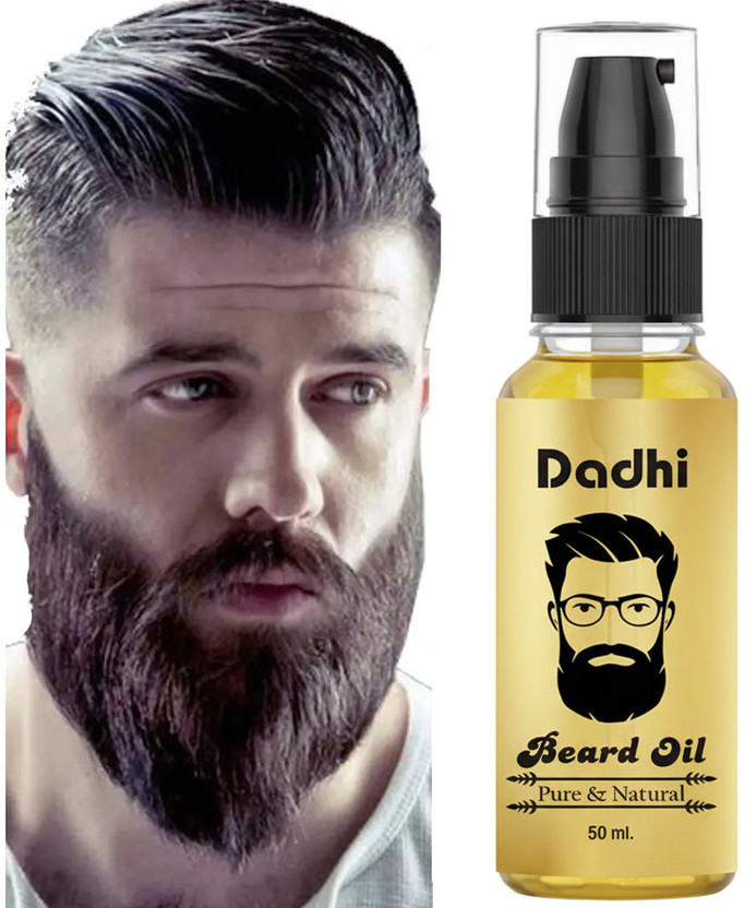 Dadhi Beard Care Oil Gold – Fuller, Softer & Thick Beard Formula 50ml Hair Oil(50 ml)