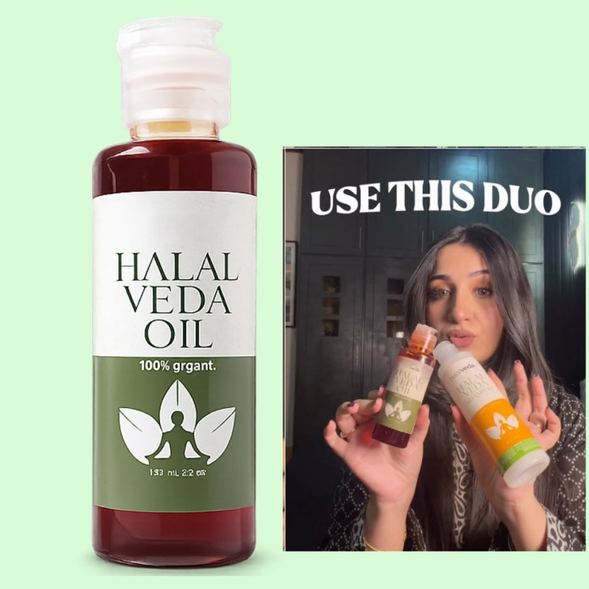 HGHASAYAGIRL HGHASAYAGIRL Halal Veda Hair Oil Viral Oil with Herbal Hair Wellness Hair Oil(125 ml) - Flipkart Deal