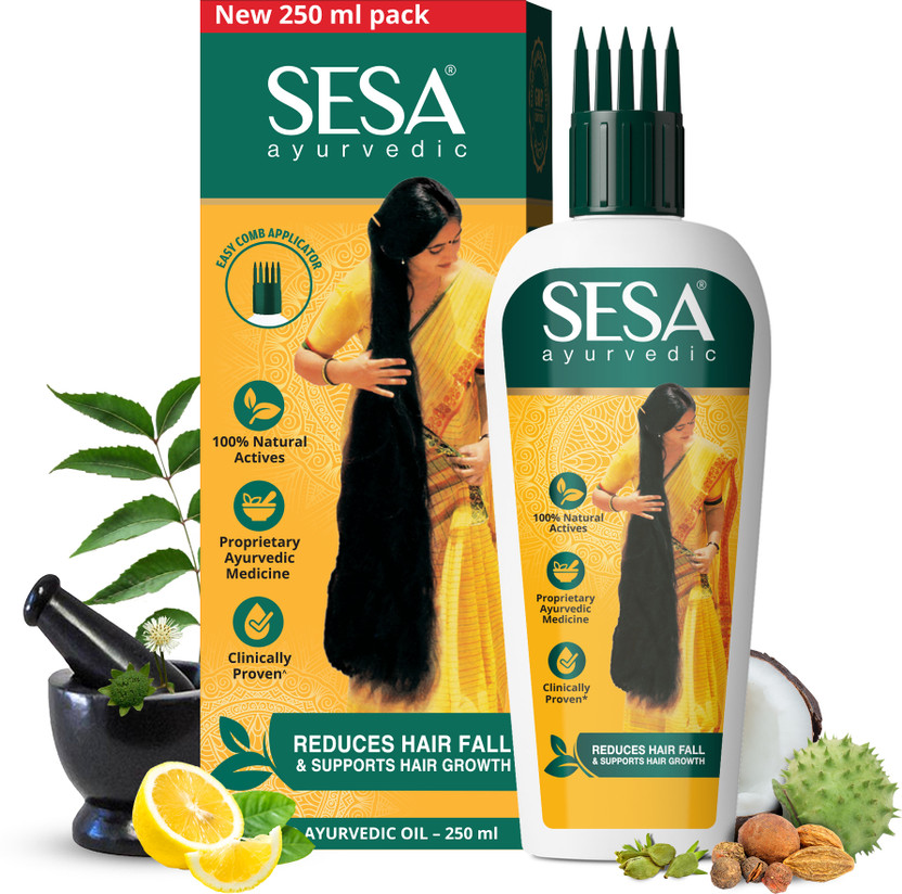 SESA SESA Ayurvedic Hair Growth Oil with Bhringraj Hair Oil(250 ml) - Flipkart Deal