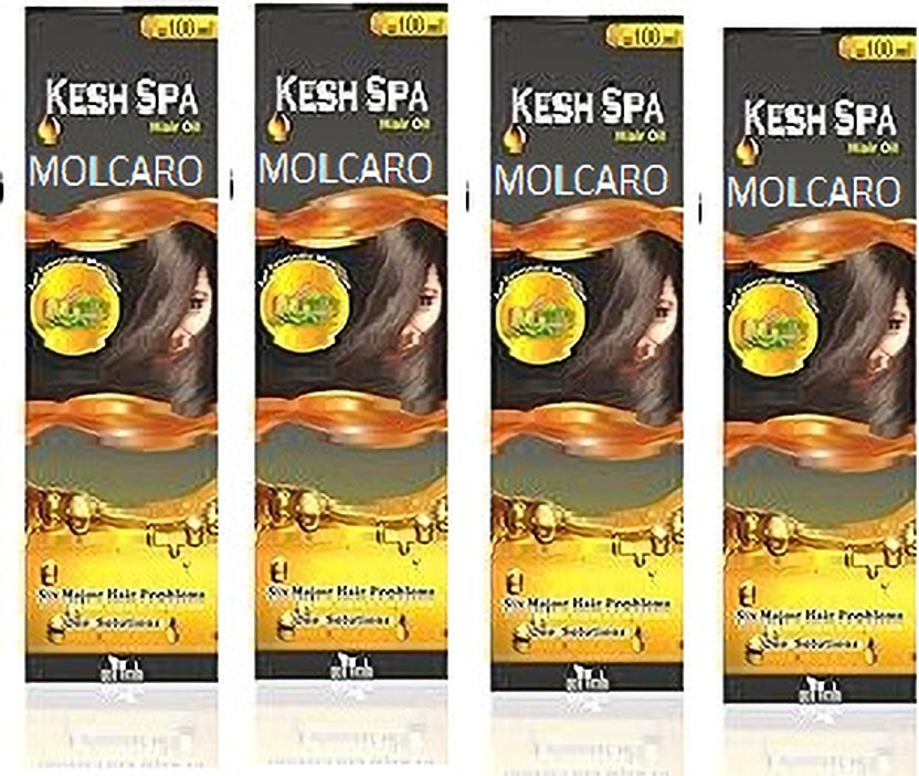 MOLCARO KESH SPA HAIR OIL PACK OF 4 Hair Oil(100 g)