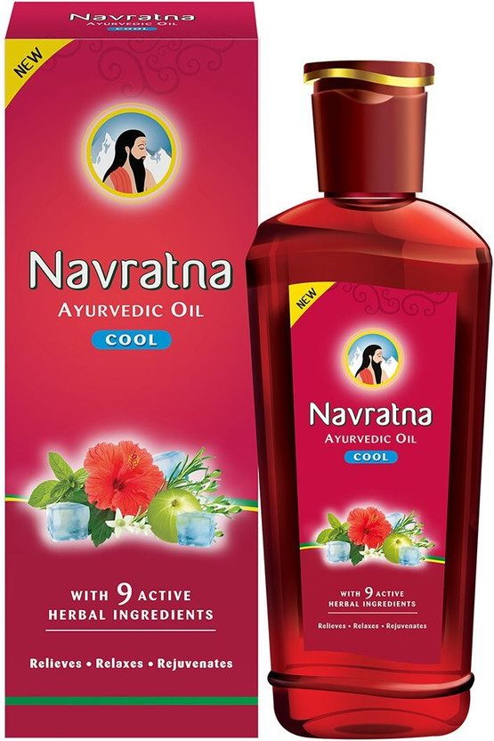 Navratna Cool Ayurvedic Hair Oil(600 ml)