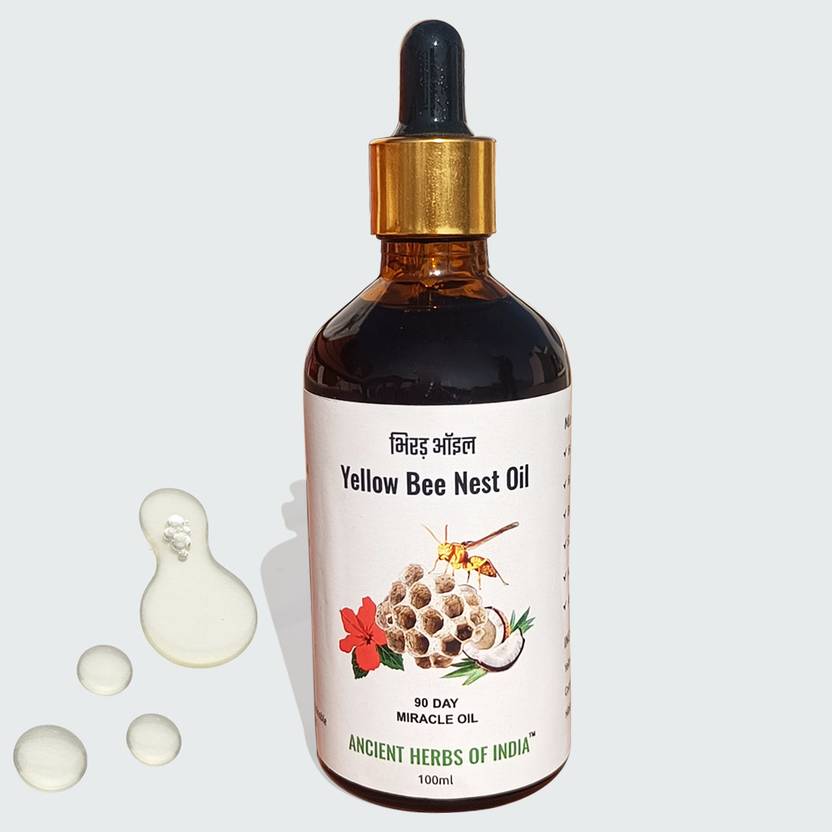 Ancient Herbs of India Tataiya chatte ka oil - Yellow bee nest oil Hair ...
