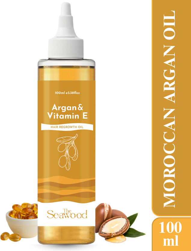 The Seawood Argan Oil | From Morocco With Vitamin E 100% Natural |  Hair Oil(100 ml)