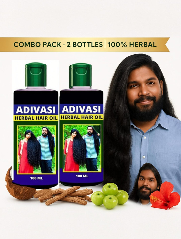 Adivasi Ayurvedic Adiwasi Herbal Kesh tel and Hair Fall Hair Oil -200 ml Hair Oil(200 ml)