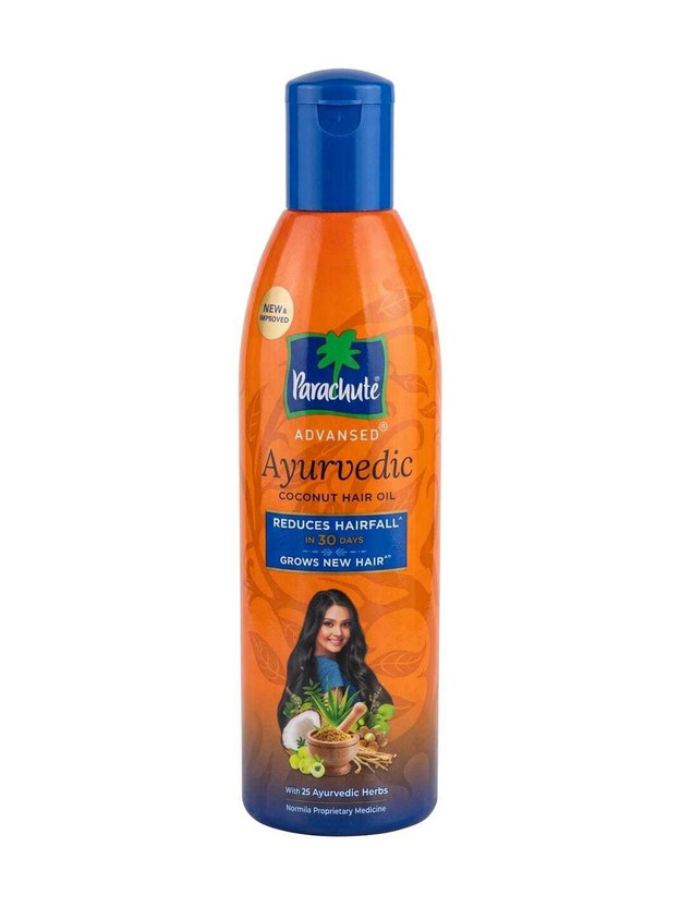 Parachute Advansed Ayurvedic Coconut Hair Oil reduces hairfall in 30 days grows new hair Hair Oil(180 ml)