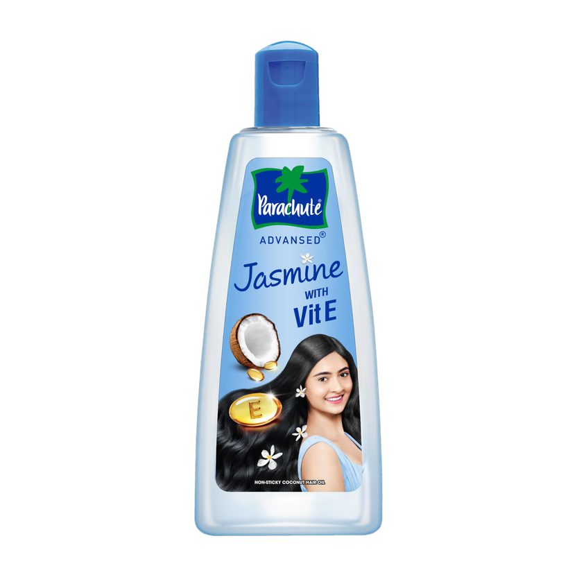 Parachute Advansed Jasmine Coconut with Vitamin E for Healthy Shiny Hair, Non-sticky Hair Oil(500 ml)