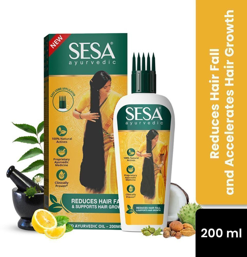 SESA Ayurvedic Hair Growth Oil with Bhringraj Hair Oil(200 ml)