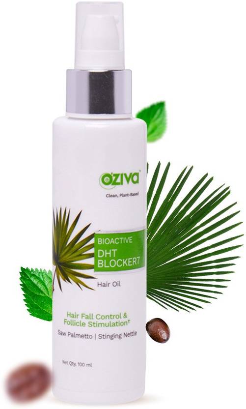 OZiva Bioactive DHT Blocker7 Hair Oil Price in India, Buy OZiva