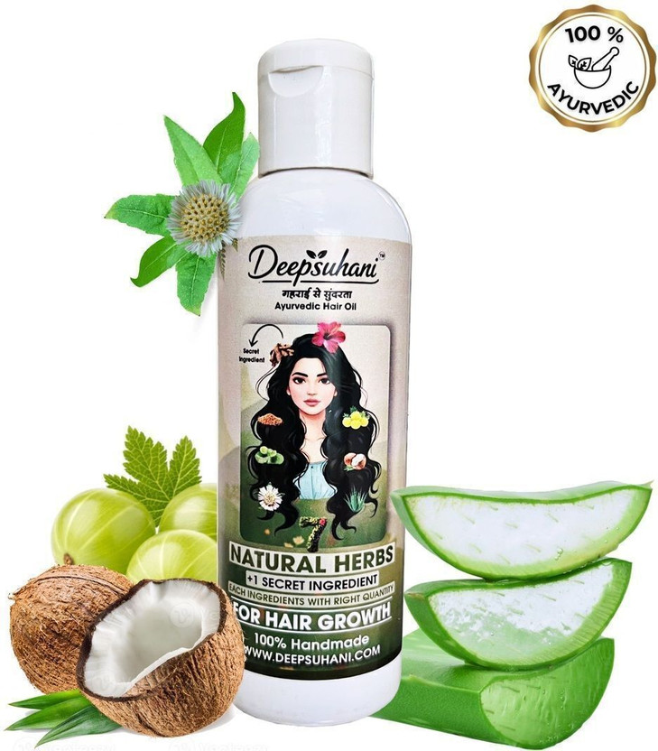 deepsuhani Shuddh Ayurvedic Hair Oil 100% Handmade Hair Oil(100 ml)