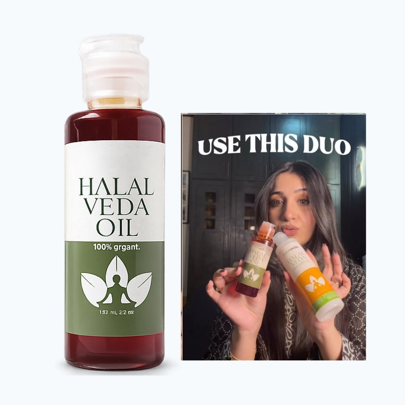 HGHASAYAGIRL HGHASAYAGIRL Halal Veda Hair Oil Herbal Hair Oil with Natural Wellness Hair Oil(125 ml) - Flipkart Deal