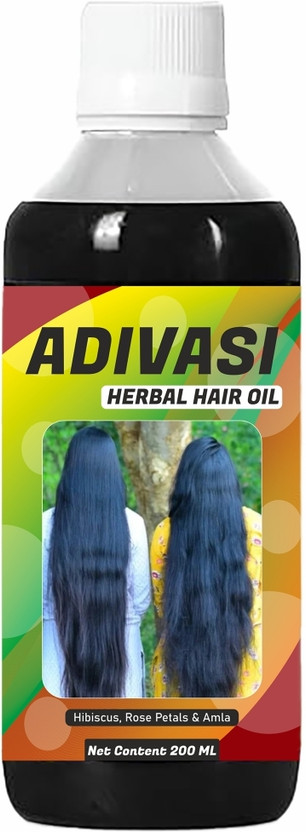 Adivasi Adivasi Wild Root|Herbal Infusion for Nourished Hair Growth Hair Oil(200 ml) - Flipkart Deal