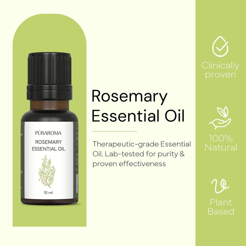 Puraroma Puraroma Rosemary Essential Oil Hair Oil(10 ml) - Flipkart Deal