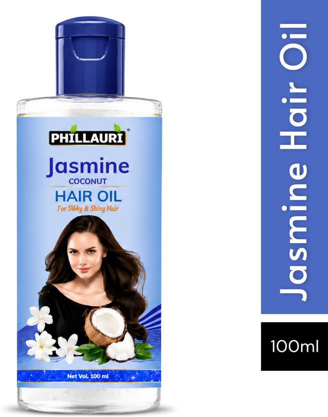 Phillauri Jasmine Coconut Hair Oil | Hair Conditioning & Hair Growth Oil | Men & Women Hair Oil(100 ml)