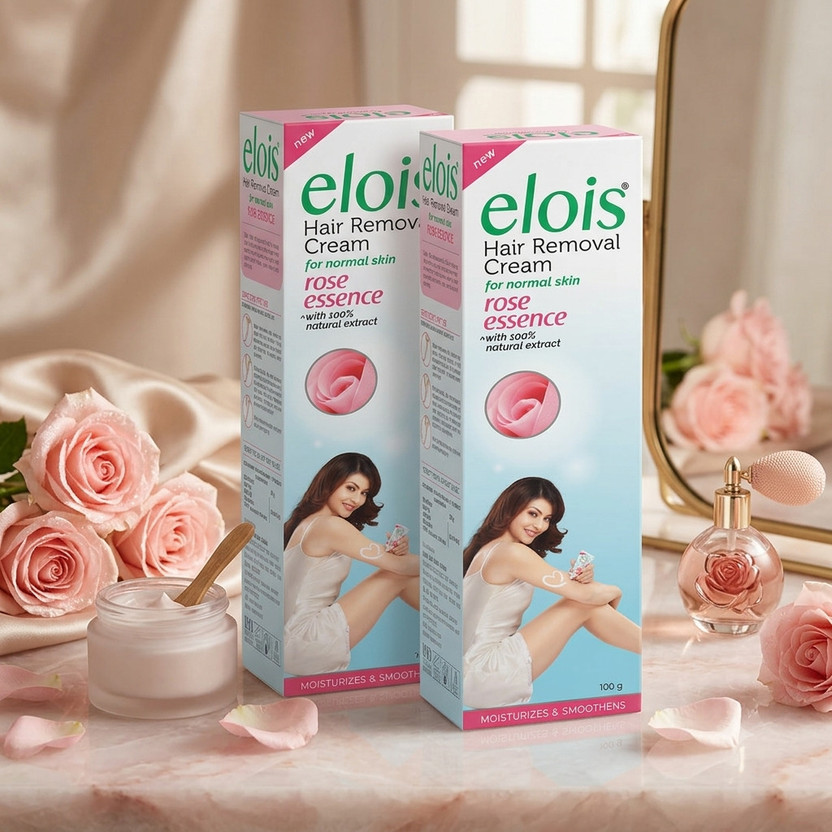 elois Hair Removal Cream for Women & Girls for Bikini Area & Private Parts | Cream(200 g, Set of 2)