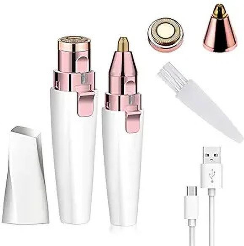 UNIACNE 2-in-1 Eyebrow Trimmer & Facial Hair Remover – Flawless & Effortless, Women Wax(1000 ml)