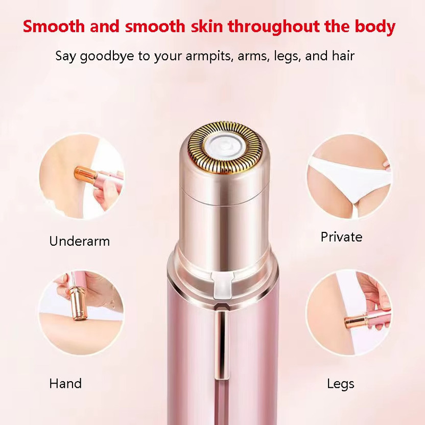 UBRONIK Flawless Mini Facial Hair Trimmer | Gentle & Quick Removal Strips(1 Strips)
