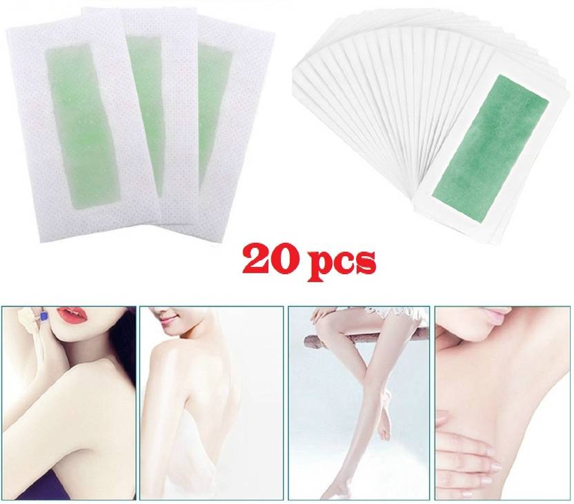 Yuency Wax Strips Facial Hair Removal Waxing Kit For Women & men Strips