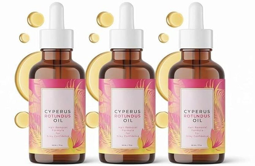 SCRILLS Cyperus Rotundus Hair Removal Oil for Body Hair Reduction Care Oil(90 ml)