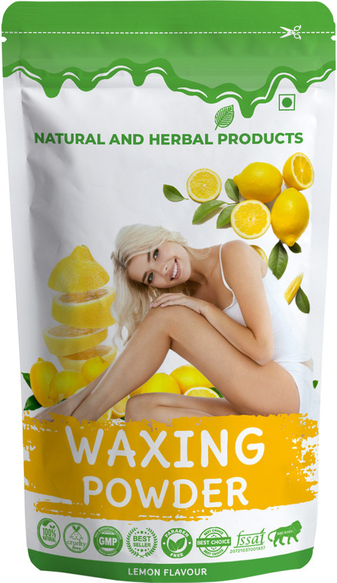 NATURAL AND HERBAL PRODUCTS Herbal wax powder for women men face facial removal bikini body waxing magic Wax(100 g)
