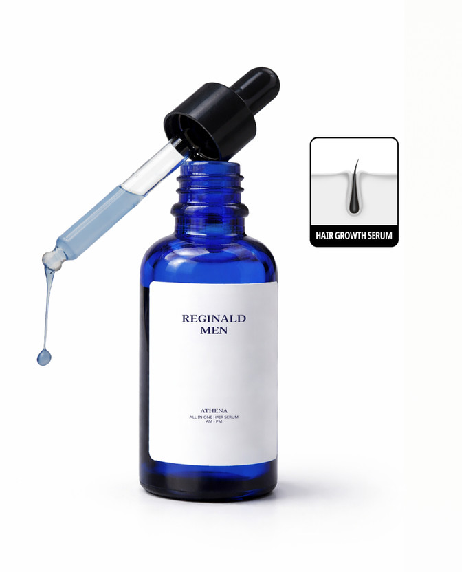 Reginald Men All in one Hair growth Serum|Hair Fall Control & Follicle Boost with 12 Actives(30 ml)