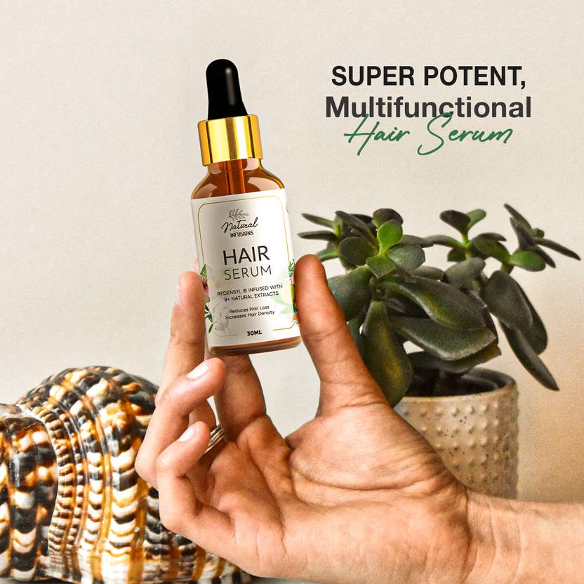 Natural Infusions Hair Growth Serum with 5 Redensyl (Pack of 1