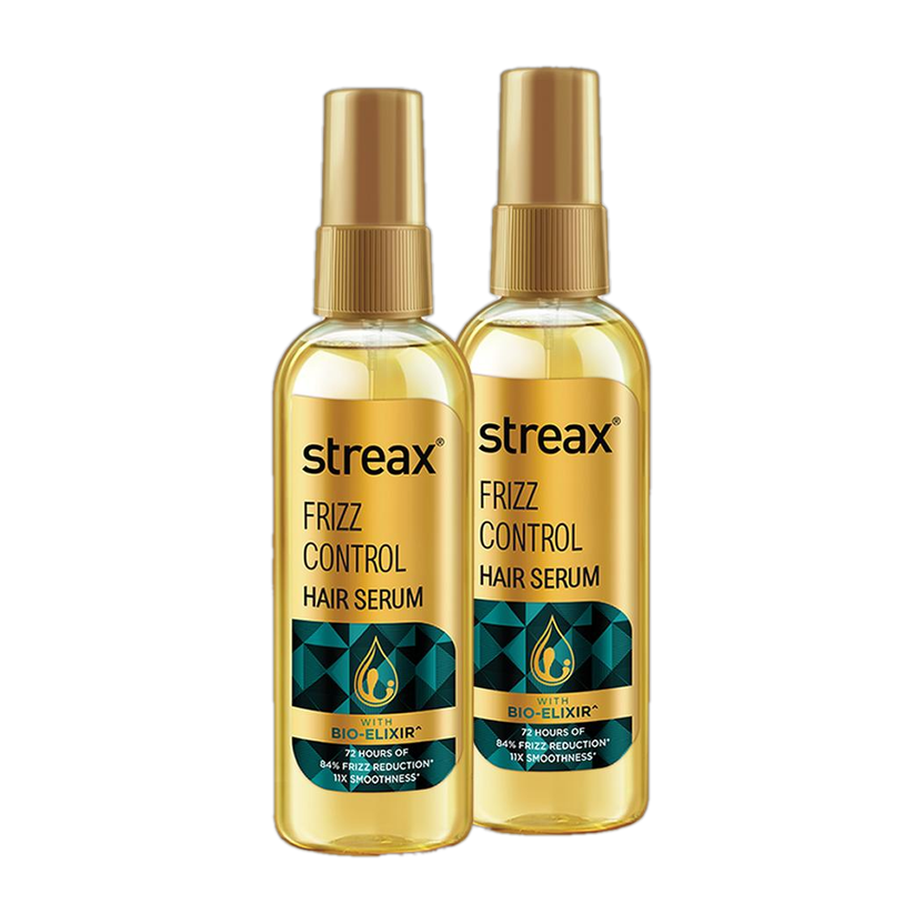 Streax Frizz Control Hair Serum for Dry and Frizzy(200 ml)