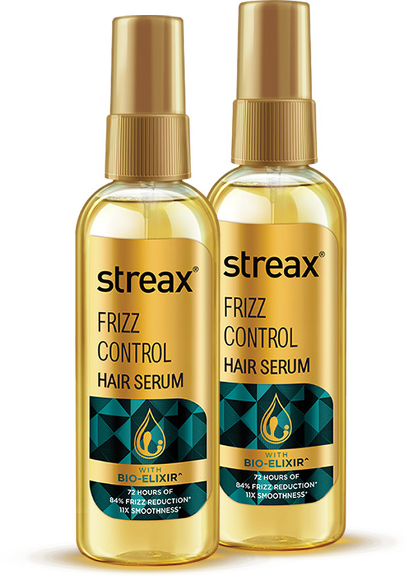 Streax Frizz Control Hair Serum for Dry and Frizzy(200 ml)