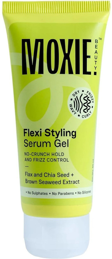 MOXIE BEAUTY Flexi Styling Serum Gel | 100% Better Hold & 94% Frizz reduction | Travel Size(50 ml)