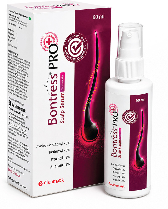Bontress Bontress Scalp Hair Growth Serum | 5%Capixyl, 3%Redensyl, 3%Anagain, 3%Procapil(60 ml) - Flipkart Deal