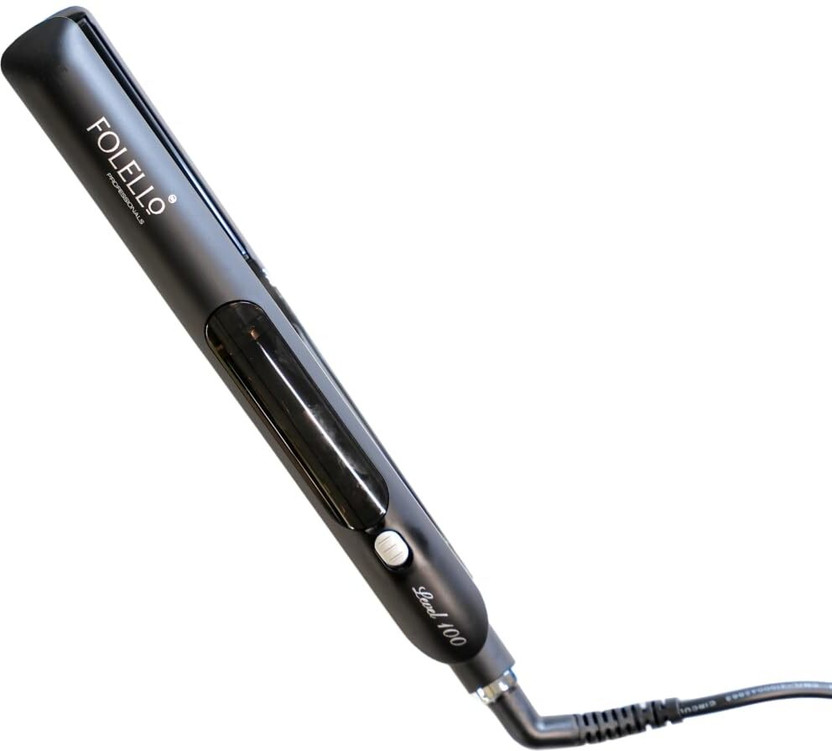 FOLELLO FOLELLO Professional Cold Steam Floating Ceramic Tourmaline Plates Hair Straightener RM-87 Hair Straightener(Black) - Flipkart Deal