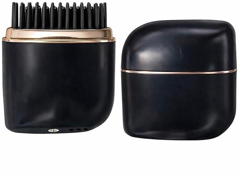 PRMT PRMT Straight Hair Comb Comb Mini Cordless Ionic Hot Comb Mini Cordless Hair Straightener Comb USB Rechargeable Styler Black Pack of 1 Hair Straightener Brush(Black) - Flipkart Deal