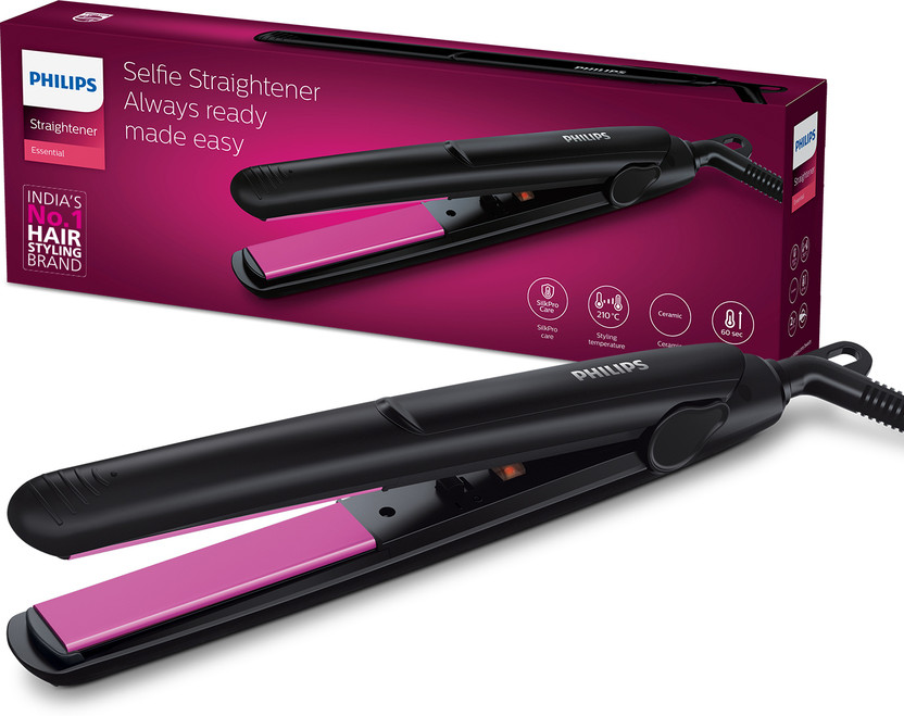 PHILIPS HP8302/06 Hair Straightener(Black)