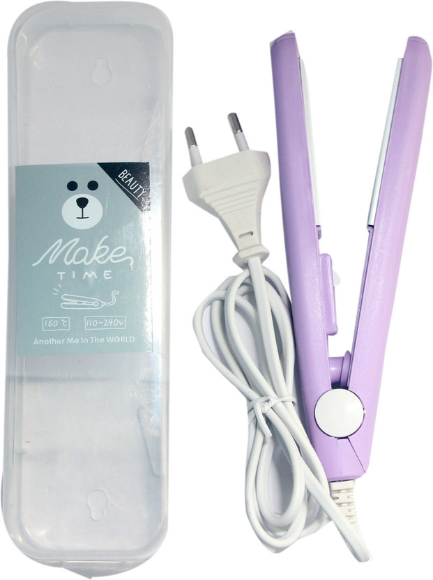 AAP GEE Mini Hair Straight.1 Hair Straightener(Purple, White)