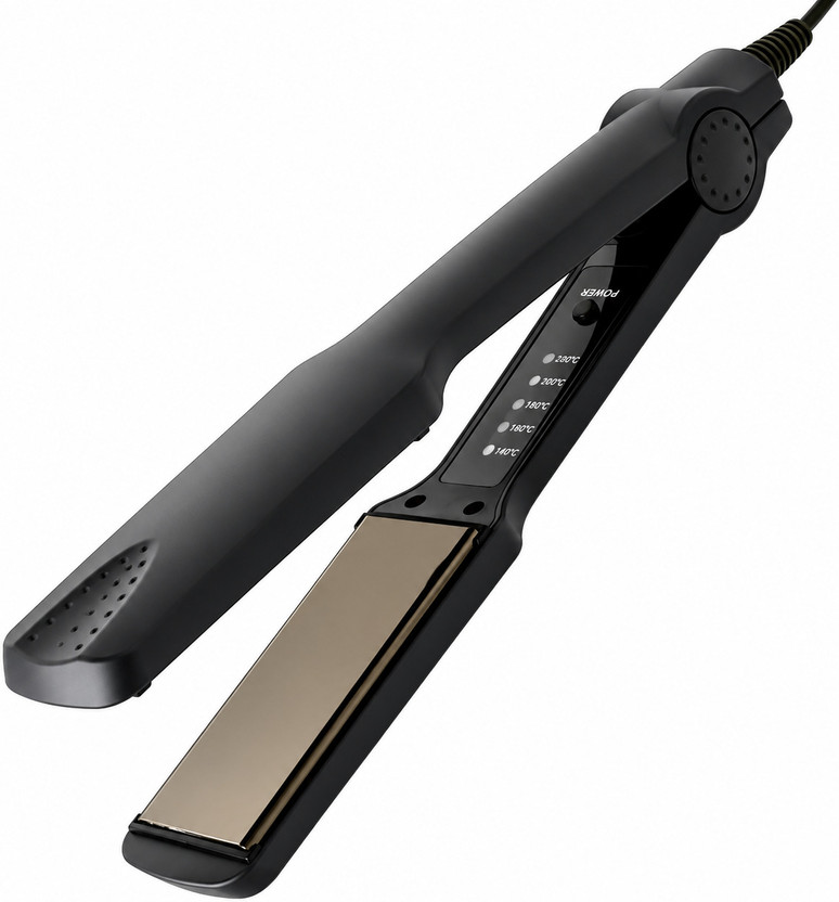 Zeno Volt 329 Professional ceramic hair straightener with adjustable temperature Hair Straightener(Black)