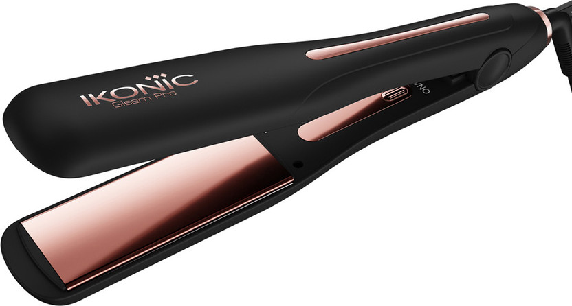 Ikonic Ikonic Professional Gleam Pro Hair Straightener(Black & Rose Gold) - Flipkart Deal