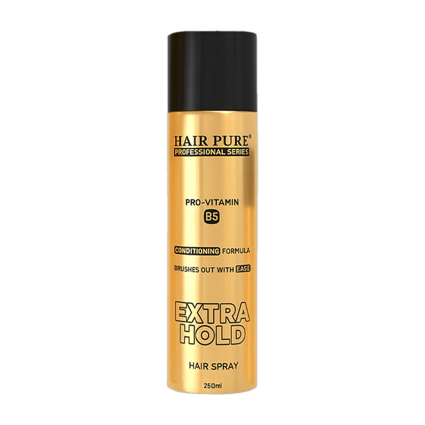 Hair Pure Extra Hold Hair Spray for Men & Women Instant Firm & Long Lasting Hold Hair Spray(250 ml)