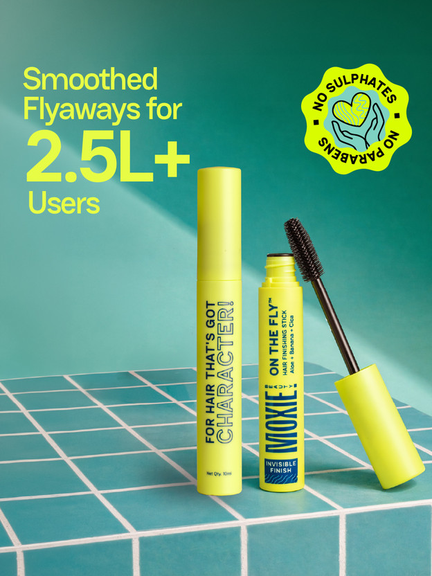 MOXIE BEAUTY On The Fly Hair Finishing Stick | Baby Hair Fixer | Non-Sticky | No Hard Cast Hair Gel(20 ml)