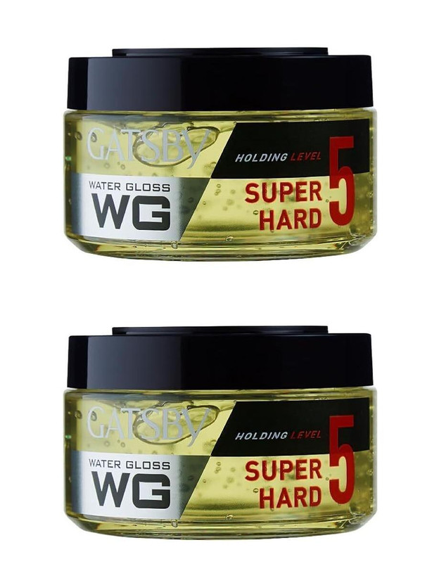 GATSBY Japan Water Gloss - Super Hard,(Pack of 2) Hair Gel(150 g)