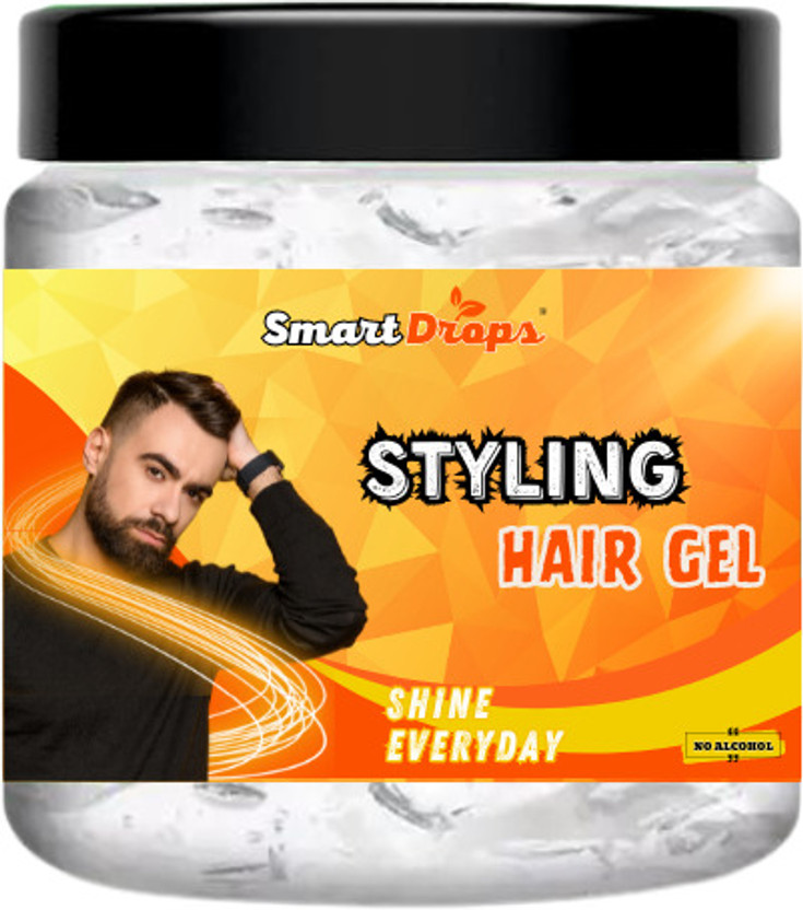 smartdrops Hair Styling Gel All-Day Control, and Shine for a Style Hair Gel for Men Hair Gel(100 ml)